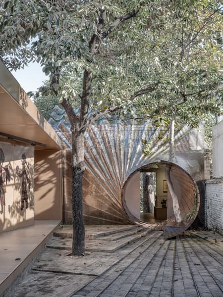 Streaming Light Exhibition Hall – Courtyard Renovation for the GuanZhong Mangba Art Festival